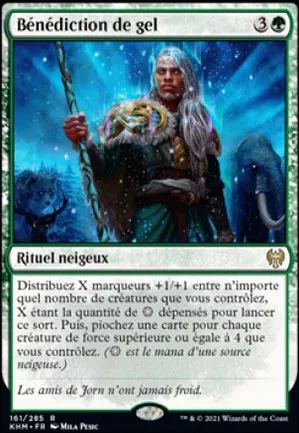 Bénédiction de gel