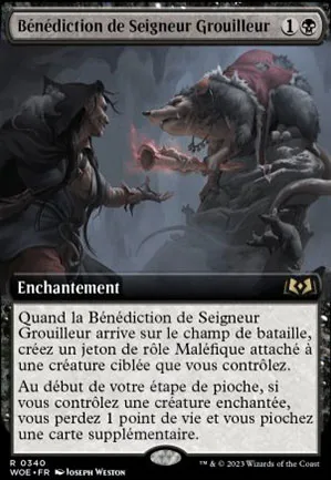 Bénédiction de Seigneur Grouilleur