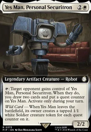 Béni-oui-oui, securitron personnel