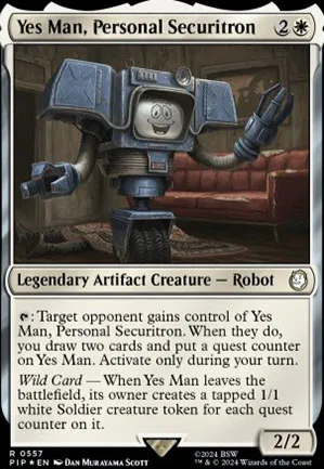 Béni-oui-oui, securitron personnel