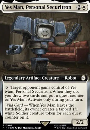 Béni-oui-oui, securitron personnel