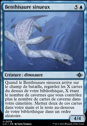 Benthisaure sinueux