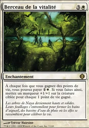 Berceau de la vitalité