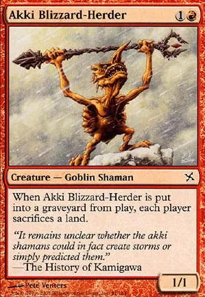 Berger de blizzard akki