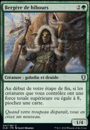 Bergère de hibours