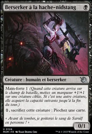 Berserker à la hache-nidstang