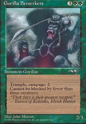 Berserkers gorilles