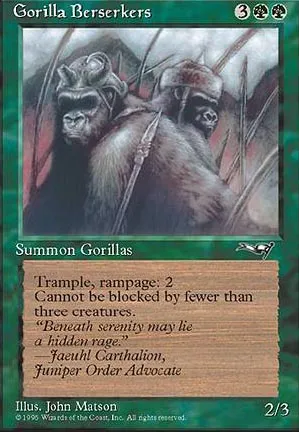 Berserkers gorilles