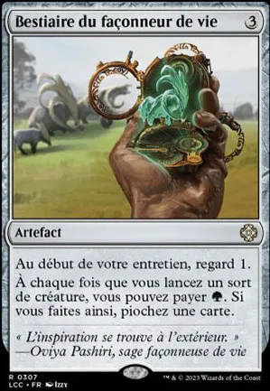 Bestiaire du façonneur de vie