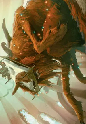 Bestiole à tête de lit - Illustration