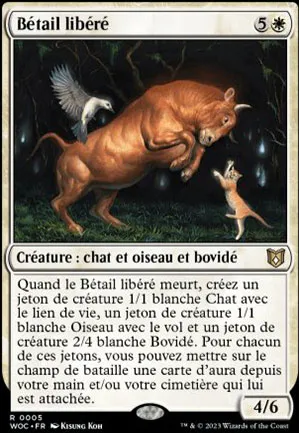 Bétail libéré