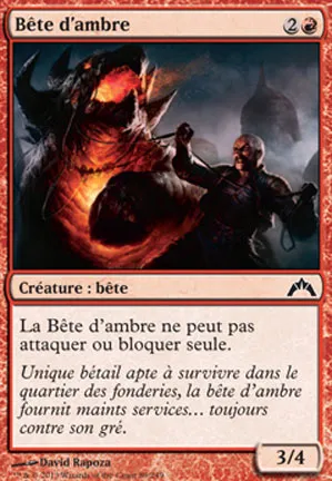Bête d'ambre