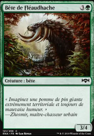 Bête de Fléaudhache