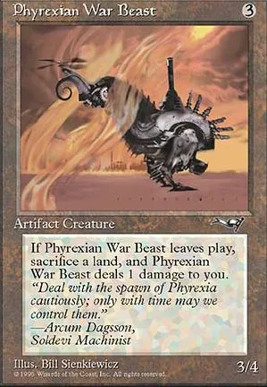 Bête de guerre phyrexiane