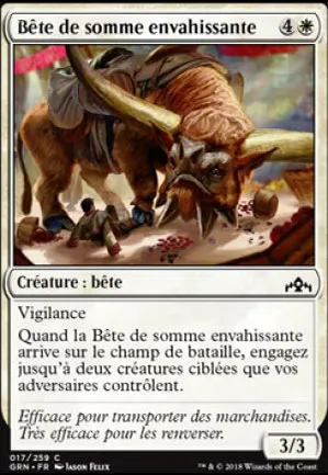Bête de somme envahissante