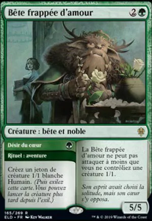 Bête frappée d'amour // Désir du cœur