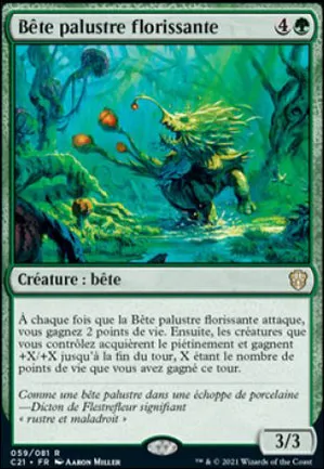 Bête palustre florissante