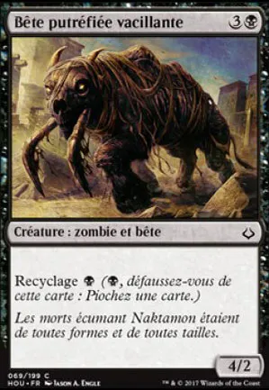 Bête putréfiée vacillante