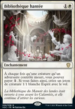 Bibliothèque hantée