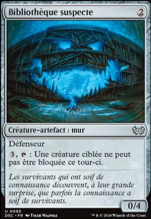 Bibliothèque suspecte