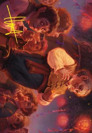 Bilbo, cambrioleur à la retraite - Illustration