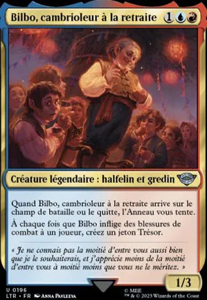 Bilbo, cambrioleur à la retraite