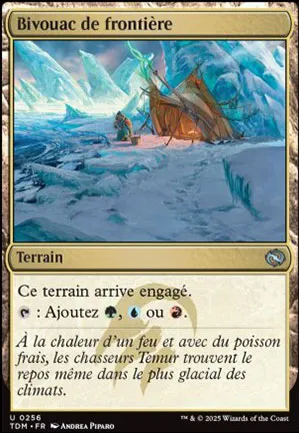 Bivouac de frontière
