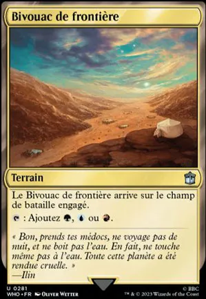 Bivouac de frontière