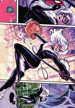 Black Cat, voleuse rusée - Illustration