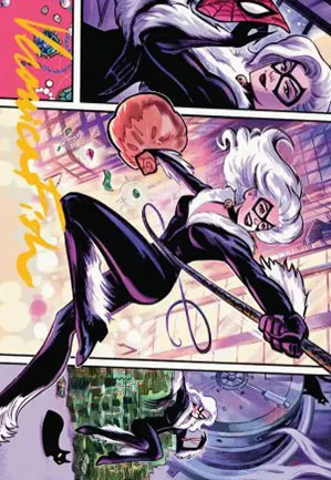 Black Cat, voleuse rusée - Illustration