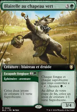 Blairelle au chapeau vert // Escapade fongique