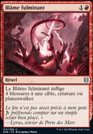 Blâme fulminant