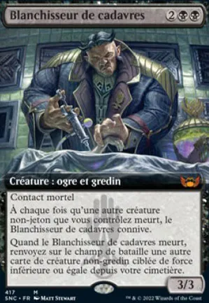Blanchisseur de cadavres