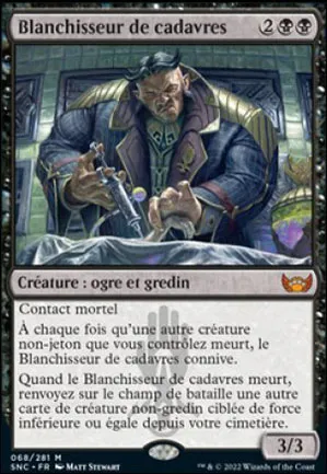 Blanchisseur de cadavres