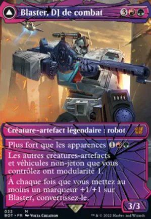Blaster, DJ de combat // Blaster, booster de moral