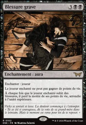 Blessure grave
