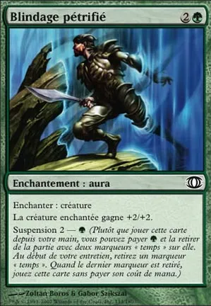 Blindage pétrifié