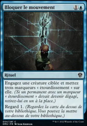 Bloquer le mouvement