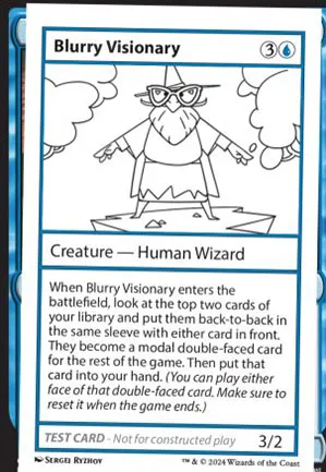 Blurry Visionary