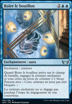 Boire le bouillon
