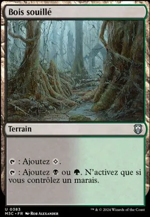 Bois souillé