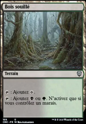 Bois souillé