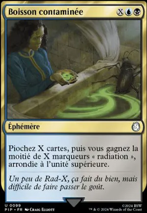 Boisson contaminée