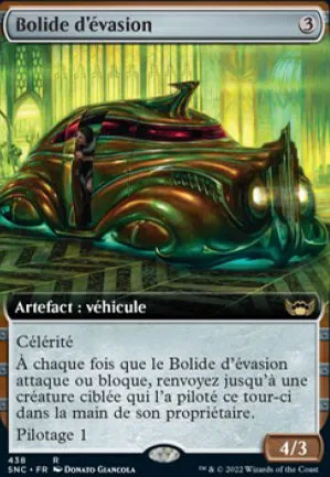 Bolide d'évasion
