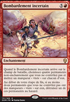 Bombardement incertain