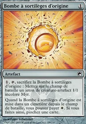 Bombe à sortilèges d'origine