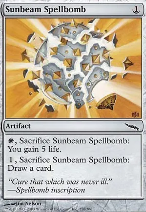 Bombe à sortilèges solaire