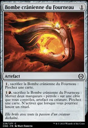 Bombe crânienne du Fourneau