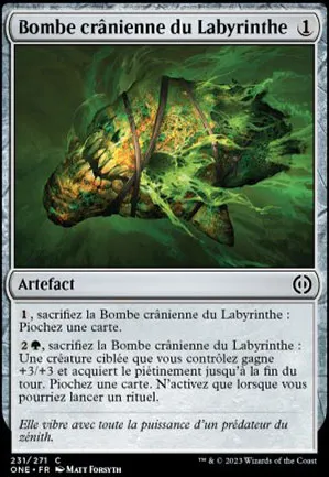 Bombe crânienne du Labyrinthe