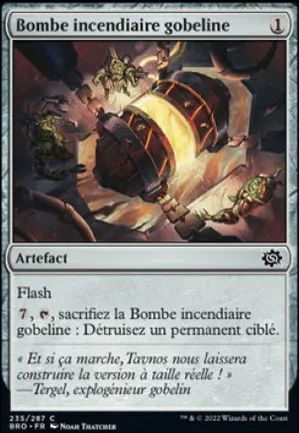 Bombe incendiaire gobeline